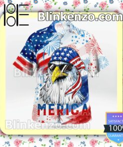 Eagle Merica Happy Independence Day Summer Shirts b