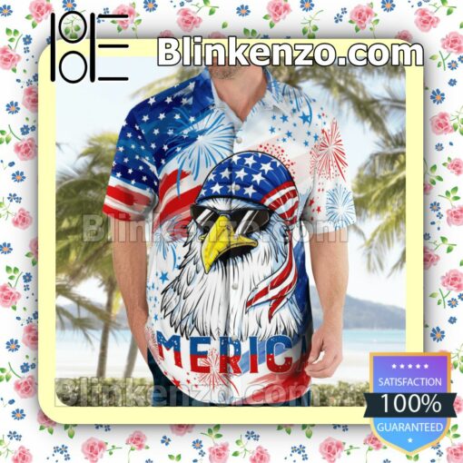 Eagle Merica Happy Independence Day Summer Shirts c