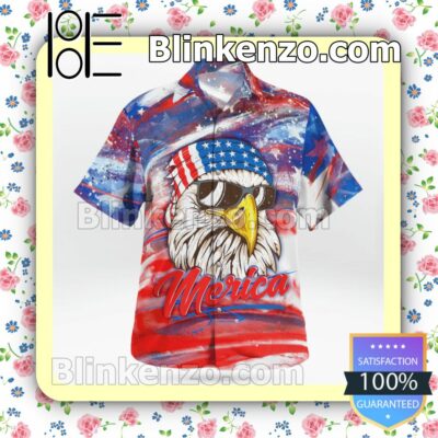 Eagle Mullet 4th Of July American Flag Merica Summer Shirts b