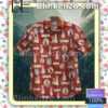 Easter Bunny And Easter Eggs Red Summer Shirts