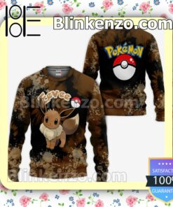 Eevee Pokemon Anime Tie Dye Style Personalized T-shirt, Hoodie, Long Sleeve, Bomber Jacket a