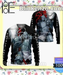 Elric Alphonse Fullmetal Alchemist Anime Personalized T-shirt, Hoodie, Long Sleeve, Bomber Jacket a