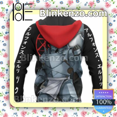 Elric Alphonse Fullmetal Alchemist Anime Personalized T-shirt, Hoodie, Long Sleeve, Bomber Jacket x