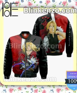 Elric Edward Fullmetal Alchemist Anime Personalized T-shirt, Hoodie, Long Sleeve, Bomber Jacket c