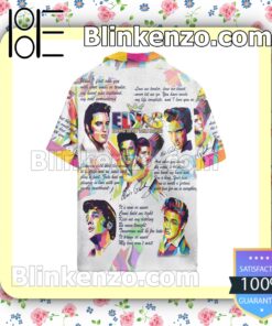 Elvis Presley Long Live The King Summer Hawaiian Shirt a