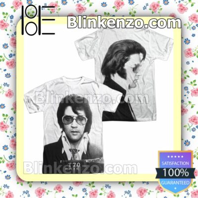 Elvis Presley Mugshot Gift T-Shirts