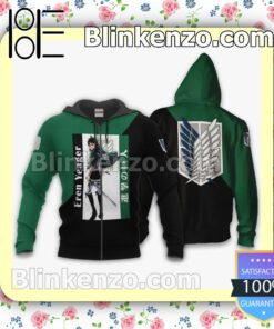Eren Yeager Attack On Titan Anime Personalized T-shirt, Hoodie, Long Sleeve, Bomber Jacket