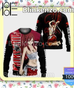 Erza Scarlet Fairy Tail Anime Personalized T-shirt, Hoodie, Long Sleeve, Bomber Jacket a