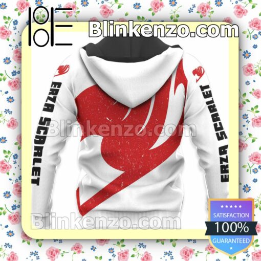 Fairy Tail Erza Scarlet Silhouette Anime Personalized T-shirt, Hoodie, Long Sleeve, Bomber Jacket x