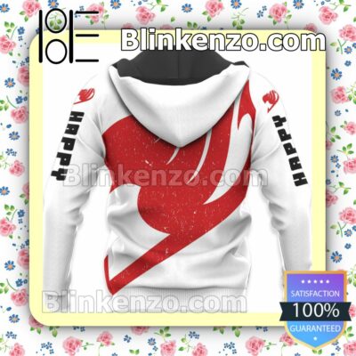 Fairy Tail Happy Silhouette Anime Personalized T-shirt, Hoodie, Long Sleeve, Bomber Jacket x