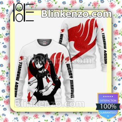 Fairy Tail Wendy Marvell Silhouette Anime Personalized T-shirt, Hoodie, Long Sleeve, Bomber Jacket a