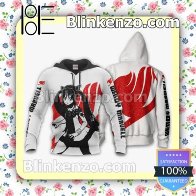 Fairy Tail Wendy Marvell Silhouette Anime Personalized T-shirt, Hoodie, Long Sleeve, Bomber Jacket b