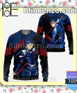 Fate Stay Night Lancer Custom Anime Personalized T-shirt, Hoodie, Long Sleeve, Bomber Jacket a