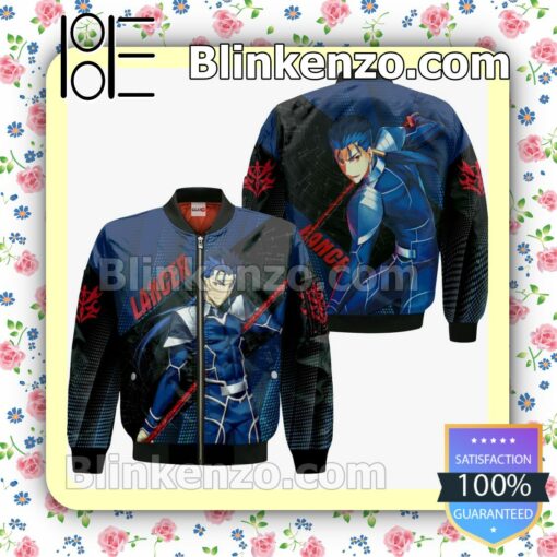 Fate Stay Night Lancer Custom Anime Personalized T-shirt, Hoodie, Long Sleeve, Bomber Jacket c