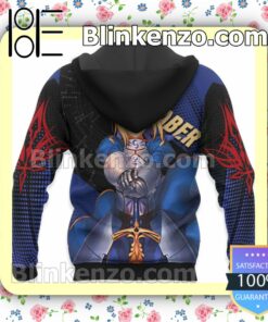 Fate Stay Night Saber Custom Anime Personalized T-shirt, Hoodie, Long Sleeve, Bomber Jacket x