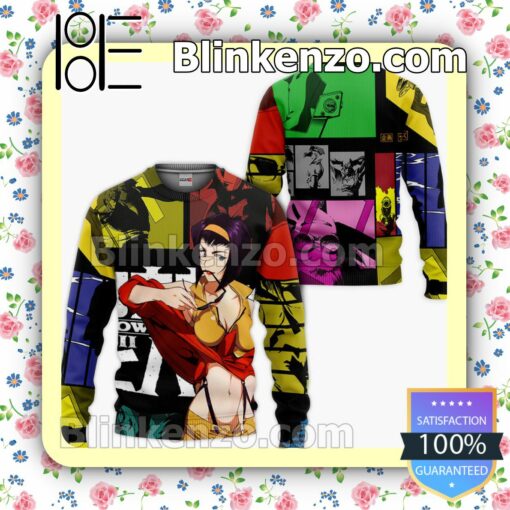 Faye Valentine Cowboy Bebop Anime Personalized T-shirt, Hoodie, Long Sleeve, Bomber Jacket a