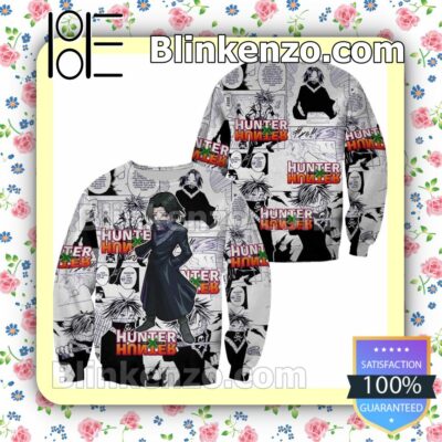 Feitan Hunter x Hunter Anime Merch Manga Style Personalized T-shirt, Hoodie, Long Sleeve, Bomber Jacket a