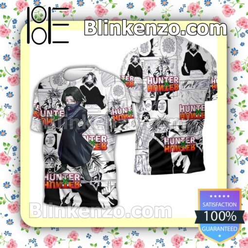 Feitan Hunter x Hunter Anime Merch Manga Style Personalized T-shirt, Hoodie, Long Sleeve, Bomber Jacket b