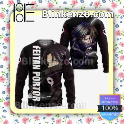 Feitan Hunter x Hunter Anime Personalized T-shirt, Hoodie, Long Sleeve, Bomber Jacket a