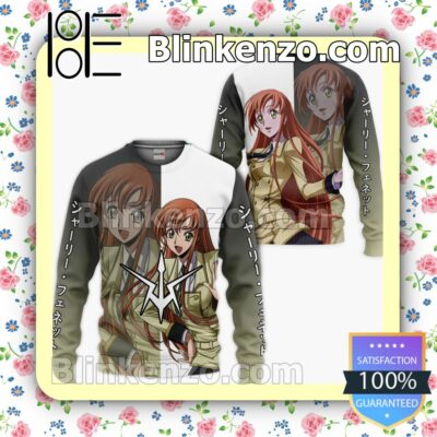 Fenette Shirley Code Geass Anime Personalized T-shirt, Hoodie, Long Sleeve, Bomber Jacket a