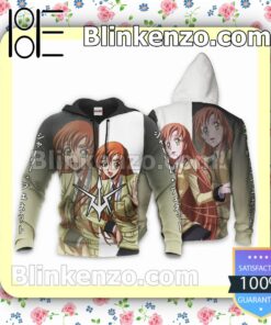 Fenette Shirley Code Geass Anime Personalized T-shirt, Hoodie, Long Sleeve, Bomber Jacket b