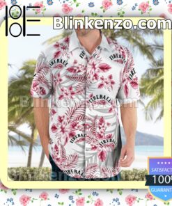 Fireball White Summer Hawaiian Shirt b