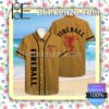 Fireball Yellow Summer Hawaiian Shirt