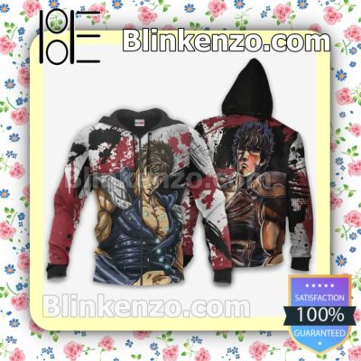 Fist of the North Star Anime Custom Anime Personalized T-shirt, Hoodie, Long Sleeve, Bomber Jacket