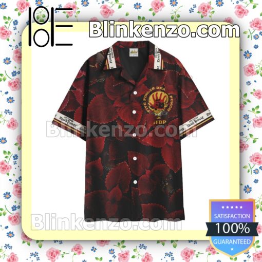 Five Finger Death Punch Perilla Leaf Summer Hawaiian Shirt