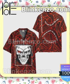 Five Finger Death Punch Skull Summer Hawaiian Shirt b