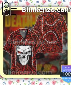 Five Finger Death Punch Skull Summer Hawaiian Shirt c
