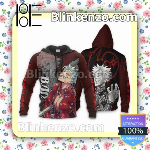 Fox's Sin of Greed Ban Anime Seven Deadly Sins Personalized T-shirt, Hoodie, Long Sleeve, Bomber Jacket b