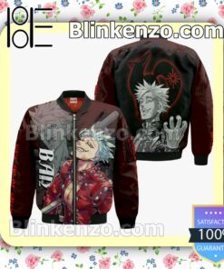 Fox's Sin of Greed Ban Anime Seven Deadly Sins Personalized T-shirt, Hoodie, Long Sleeve, Bomber Jacket c