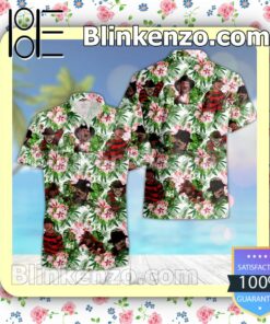 Freddy Krueger Horror Nightmare Tropical Forest Summer Hawaiian Shirt, Mens Shorts