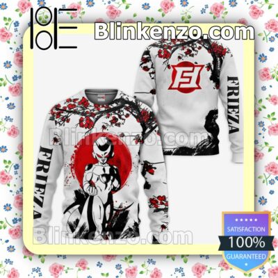 Frieza Japanese Style Dragon Ball Anime Personalized T-shirt, Hoodie, Long Sleeve, Bomber Jacket a