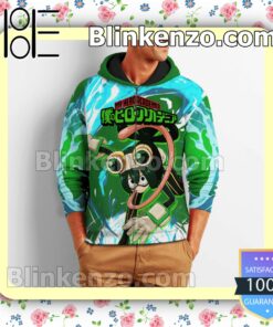 Froppy Tsuyu Asui My Hero Academia Anime Personalized T-shirt, Hoodie, Long Sleeve, Bomber Jacket a