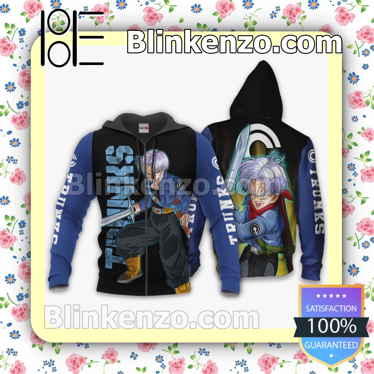 Future Trunks Dragon Ball Anime Personalized T-shirt, Hoodie, Long Sleeve, Bomber Jacket