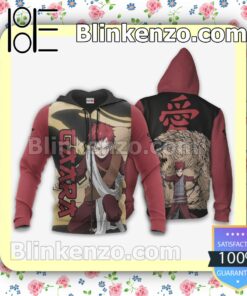 Gaara Naruto Anime Personalized T-shirt, Hoodie, Long Sleeve, Bomber Jacket