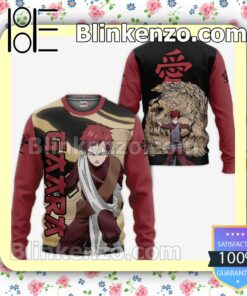 Gaara Naruto Anime Personalized T-shirt, Hoodie, Long Sleeve, Bomber Jacket a