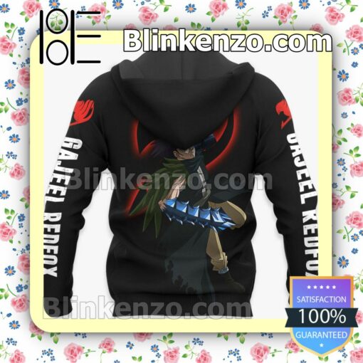 Gajeel Redfox Fairy Tail Anime Merch Stores Personalized T-shirt, Hoodie, Long Sleeve, Bomber Jacket x