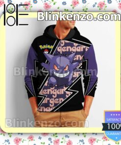 Gengar Costume Pokemon Personalized T-shirt, Hoodie, Long Sleeve, Bomber Jacket a