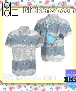Genie Aladdin Disney Clouds Summer Hawaiian Shirt