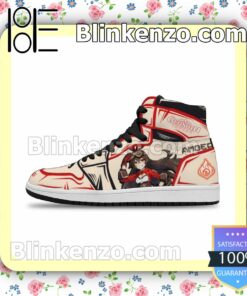 Genshin Impact Amber Air Jordan 1 Mid Shoes