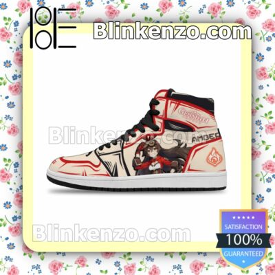 Genshin Impact Amber Air Jordan 1 Mid Shoes