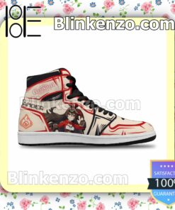 Genshin Impact Amber Air Jordan 1 Mid Shoes a