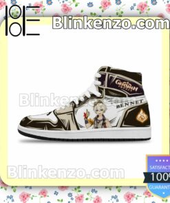 Genshin Impact Bennet Gamer Air Jordan 1 Mid Shoes