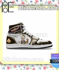 Genshin Impact Bennet Gamer Air Jordan 1 Mid Shoes a