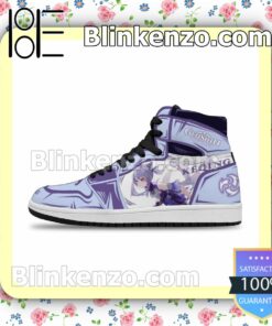 Genshin Impact Keqing Air Jordan 1 Mid Shoes