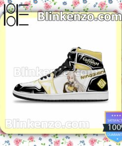 Genshin Impact Ningguang Air Jordan 1 Mid Shoes