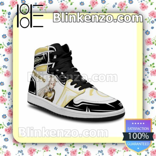 Genshin Impact Ningguang Air Jordan 1 Mid Shoes b